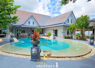 Large Family 6 Bed Pool Villa On 1 Rai 70 Sqw. Plot - Huai Yai - Pattaya