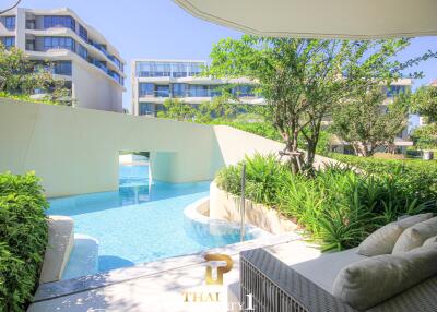 Building D Pool access - Well presented 2 Bed Unit At Veranda Hua Hin