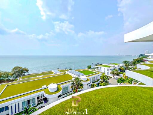 Corner Unobstructed Sea View Condo At Pure Sunset Beach - Na Jomtien