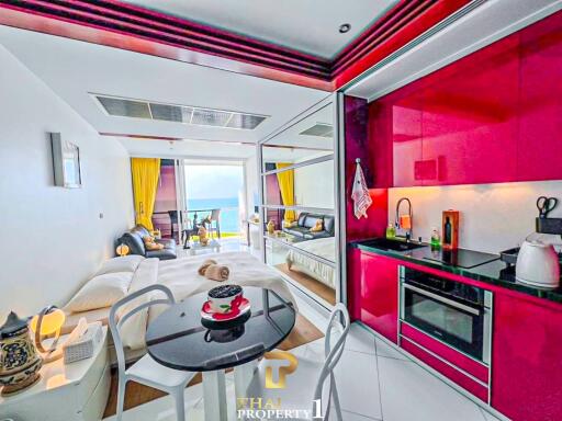 Corner Unobstructed Sea View Condo At Pure Sunset Beach - Na Jomtien