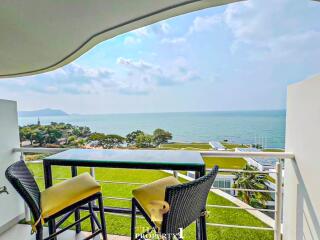 Corner Unobstructed Sea View Condo At Pure Sunset Beach - Na Jomtien