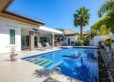 Delightful L-Shape 3 Bed Pool Villa For Sale At Orchid Paradise Homes