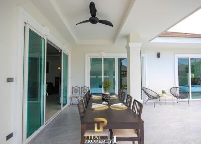 READY TO MOVE IN - New Magnificent 3 Bed, 3 Bath Pool Villa - The Coco Hua Hin