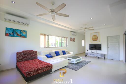 Wijitra Village Hua Hin - Large Two Bedroom Pool Villa For Sale