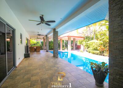 Wijitra Village Hua Hin - Large Two Bedroom Pool Villa For Sale