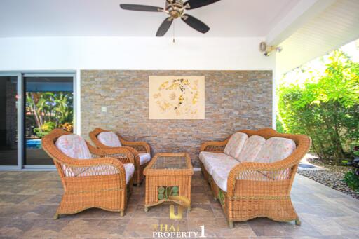 Wijitra Village Hua Hin - Large Two Bedroom Pool Villa For Sale