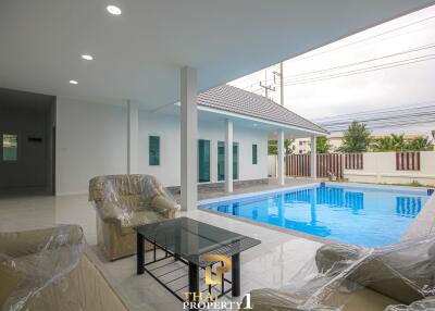 Newly Built Thai Style Pool Villa Hua Hin Soi 102