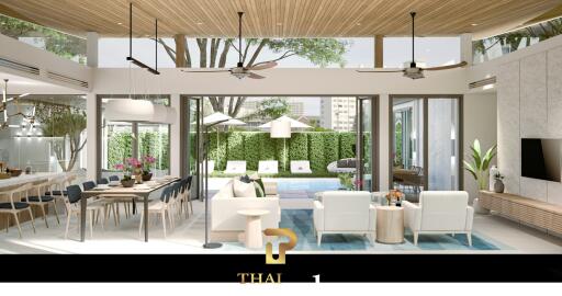 New Modern Central Villas Under Construction - Hua Hin Soi 94