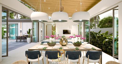 New Modern Central Villas Under Construction - Hua Hin Soi 94