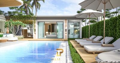 New Modern Central Villas Under Construction - Hua Hin Soi 94