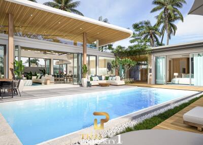 New Modern Central Villas Under Construction - Hua Hin Soi 94