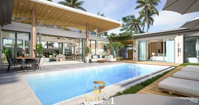 New Modern Central Villas Under Construction - Hua Hin Soi 94