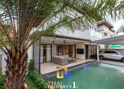 New Exclusive Luxury Pool Villas In The Heart Of Pattaya -Zensiri Midtown Villas