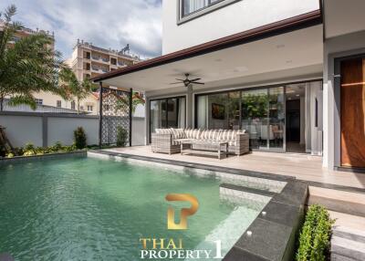 New Exclusive Luxury Pool Villas In The Heart Of Pattaya -Zensiri Midtown Villas