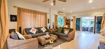 LEASEHOLD - Contemporary Thai Style 3 Bedroom House At Nordic Tropical Resort