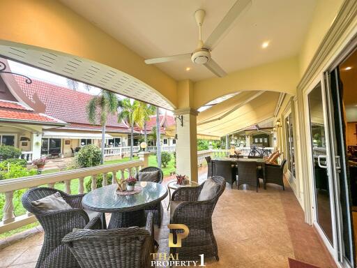 LEASEHOLD - Contemporary Thai Style 3 Bedroom House At Nordic Tropical Resort