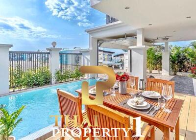 Exclusive Pool Villa Project On The Top Of  Golden Location In Pattaya