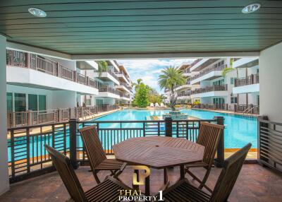 Ground Floor Pool Access 3 Bed Condo At Beach Palace Cha Am