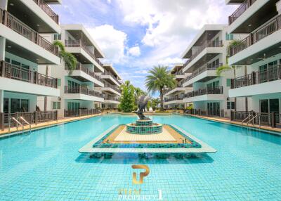 Ground Floor Pool Access 3 Bed Condo At Beach Palace Cha Am