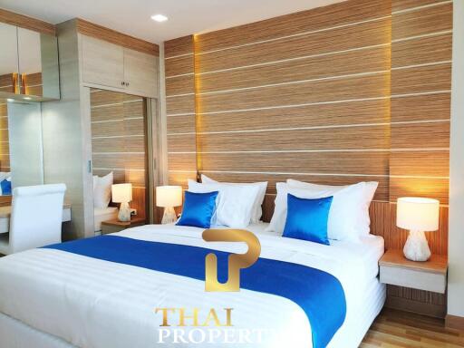 Stunning Sea View - 2 Bed Unit At Whale Marina Condo - Na Jomtien