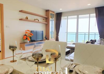 Stunning Sea View - 2 Bed Unit At Whale Marina Condo - Na Jomtien