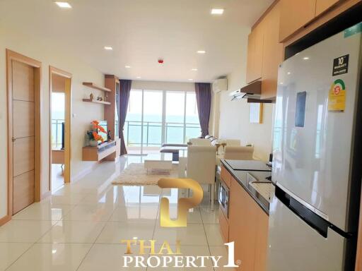 Stunning Sea View - 2 Bed Unit At Whale Marina Condo - Na Jomtien