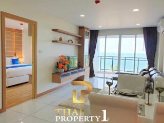 Stunning Sea View - 2 Bed Unit At Whale Marina Condo - Na Jomtien