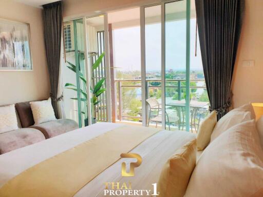 Studio Unit At Whale Marina Condo - Na Jomtien