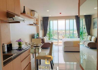 Studio Unit At Whale Marina Condo - Na Jomtien