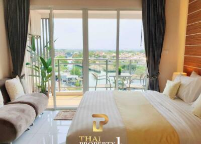 Studio Unit At Whale Marina Condo - Na Jomtien