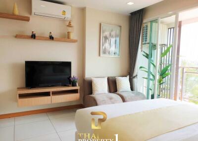 Studio Unit At Whale Marina Condo - Na Jomtien