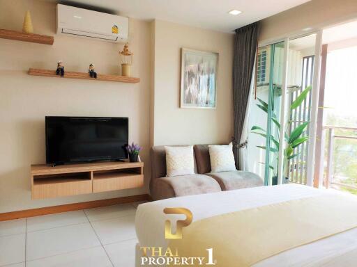 Studio Unit At Whale Marina Condo - Na Jomtien