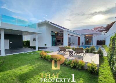 New Modern Design 3 Bedroom Pool Villa With Mountain-Views - Hua Hin