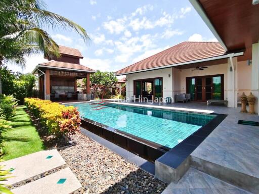 Top-Quality Thai Bali Style 4-Bedroom Pool Villa in Popular Hillside Hamlet - Fully Furnished & Ready to Move In