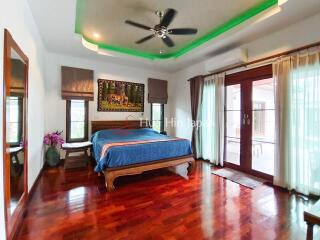 Top-Quality Thai Bali Style 4-Bedroom Pool Villa in Popular Hillside Hamlet - Fully Furnished & Ready to Move In