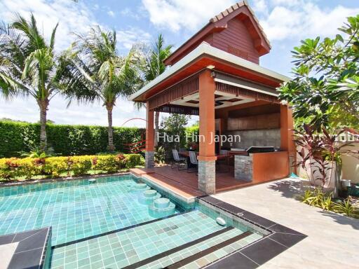 Top-Quality Thai Bali Style 4-Bedroom Pool Villa in Popular Hillside Hamlet - Fully Furnished & Ready to Move In