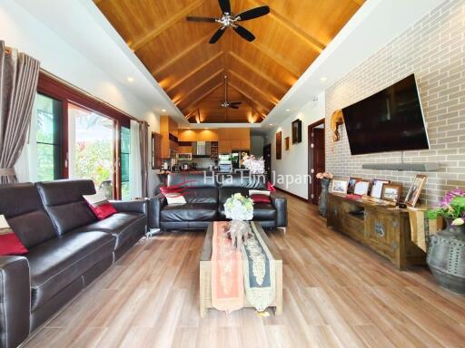 Top-Quality Thai Bali Style 4-Bedroom Pool Villa in Popular Hillside Hamlet - Fully Furnished & Ready to Move In