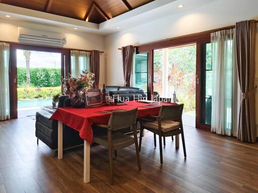 Top-Quality Thai Bali Style 4-Bedroom Pool Villa in Popular Hillside Hamlet - Fully Furnished & Ready to Move In