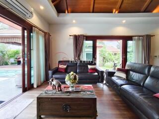 Top-Quality Thai Bali Style 4-Bedroom Pool Villa in Popular Hillside Hamlet - Fully Furnished & Ready to Move In