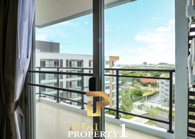 One Bed Foreign Name Unit With Large Covered Balcony At The 88 Condo Hua Hin