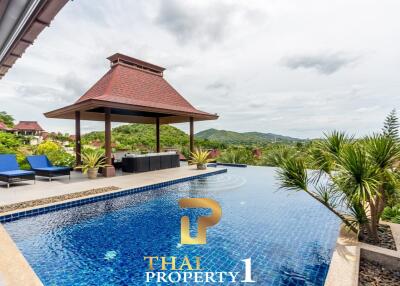 Mountain & Sea View Villa In Stunning Estate - Panorama Khao Tao