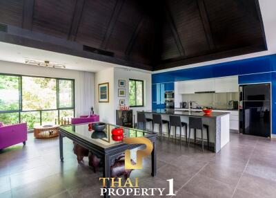 Mountain & Sea View Villa In Stunning Estate - Panorama Khao Tao