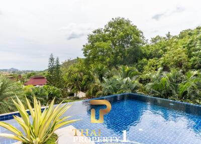 Mountain & Sea View Villa In Stunning Estate - Panorama Khao Tao