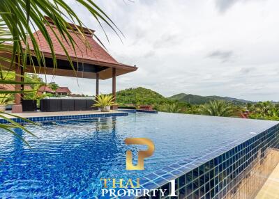 Mountain & Sea View Villa In Stunning Estate - Panorama Khao Tao