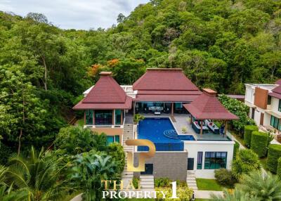 Mountain & Sea View Villa In Stunning Estate - Panorama Khao Tao