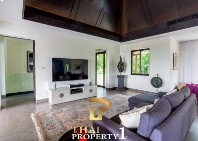 Mountain & Sea View Villa In Stunning Estate - Panorama Khao Tao