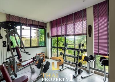 Mountain & Sea View Villa In Stunning Estate - Panorama Khao Tao