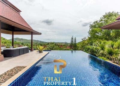 Mountain & Sea View Villa In Stunning Estate - Panorama Khao Tao