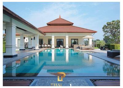 Tanah Villa - Luxury Modern 5 Bedroom Pool Villa - Belvida Estates Hua Hin