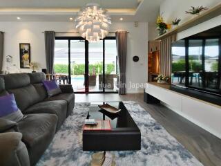 Solid and Eco-Friendly 3-Bedroom Pool Villa near Black Mountain Golf – Completed in 2023 – For Sale in Hua Hin